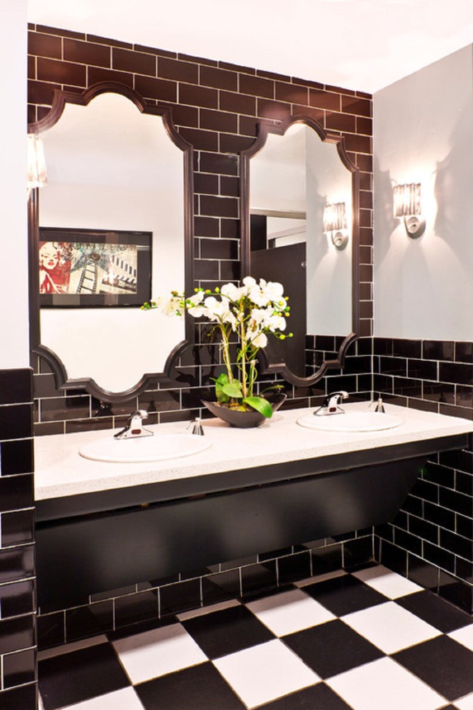 Black Bathroom Mirror Decorating Ideas For Bathrooms A Small Color Modern Bath Tile Home Design Pictures Of Simple Designs Bathroom
