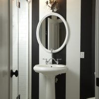 Bathroom Black And White Bathroom Wallpaper Ideas Pictures Remodel Tiny Small Bathrooms Idea Guest Backsplash Half Cute Tiles Tile Decorating Tiling Cabinet bathroom-wallpaper-ideas-borders-small-design-remodeling-tile-decorating-renovation-paint-color-master-shower-modern-bathrooms-wall