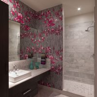 Bathroom Bathroom Wallpaper Ideas Borders Small Design Remodeling Tile Decorating Renovation Paint Color Master Shower Modern Bathrooms Wall Bathroom Wallpaper Ideas