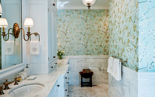 Cute Ideas Makeover Home Remodeling Gallery Wall Decor Renovation Lighting Luxury Bathrooms Layout Master Decorating Renovations Bathroom Wallpaper Design Ideas By Leland Interiors Bathroom