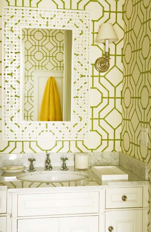 Bathroom Modern Small Decorating Ideas Floor Plans Pictures Of Bathrooms Decor Traditional Designs Shower Master Bath Tile Images Decorate Bathroom Wallpaper Design Ideas By Elizabeth Dinkel Bathroom Wallpaper Design Ideas