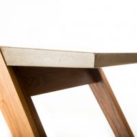 Furniture Thumbnail size Astonishing Angular Exit 4 Table Edge Made Of Smoothen Concrete With Wooden Frame 944x630