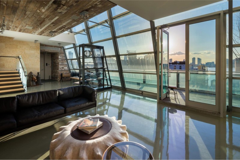 Awesome View From The Eclectic Glass Penthouse With Enhancing Beauty Of High Reflective Glass Resort & Villa