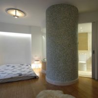 Interior Design Thumbnail size Big Circle Column With White And Green Mozaic Tile Of It 750x630