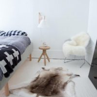 Bedroom Dazzling Scandinavian Bedroom With White Bed Mattress 419x630 Fascinating-Bedroom-with-White-Painting-of-the-Wall