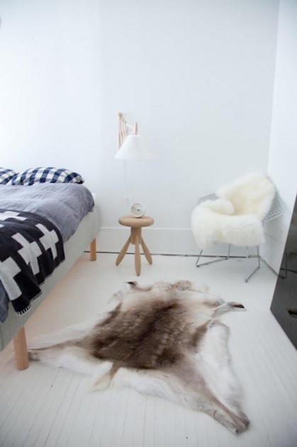 Bedroom Dazzling Scandinavian Bedroom With White Bed Mattress 419x630 Scandinavian Bedrooms Has White Interior Design