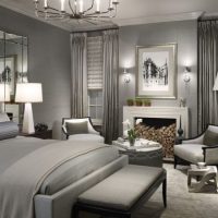 Bedroom Thumbnail size Perfect Bedroom Has Grey And Silver Theme