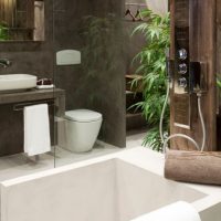 Apartment Thumbnail size White Bathtub Looks So Chic With Metal Faucet 420x630