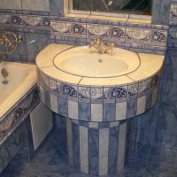 Bathroom Thumbnail size Cool Eclectic Small Bathroom Vanity Design With Slate Wall Mirror Cabinet Vessel Sink Ideas Vanity Plans Wall Mount Lighting Luxury Vanities Los Angeles Inexpensive