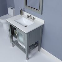 Bathroom Thumbnail size Cool Eclectic Small Bathroom Vanity Design With Slate Wall Mirror Cabinet Vessel Sink Ideas Vanity Plans Wall Mount Lighting Luxury Vanities Los Angeles Inexpensive