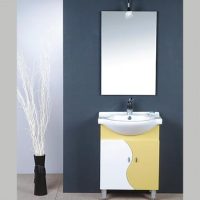 Bathroom Thumbnail size Cool Eclectic Small Bathroom Vanity Design With Slate Wall Mirror Cabinet Vessel Sink Ideas Vanity Plans Wall Mount Lighting Luxury Vanities Los Angeles Inexpensive