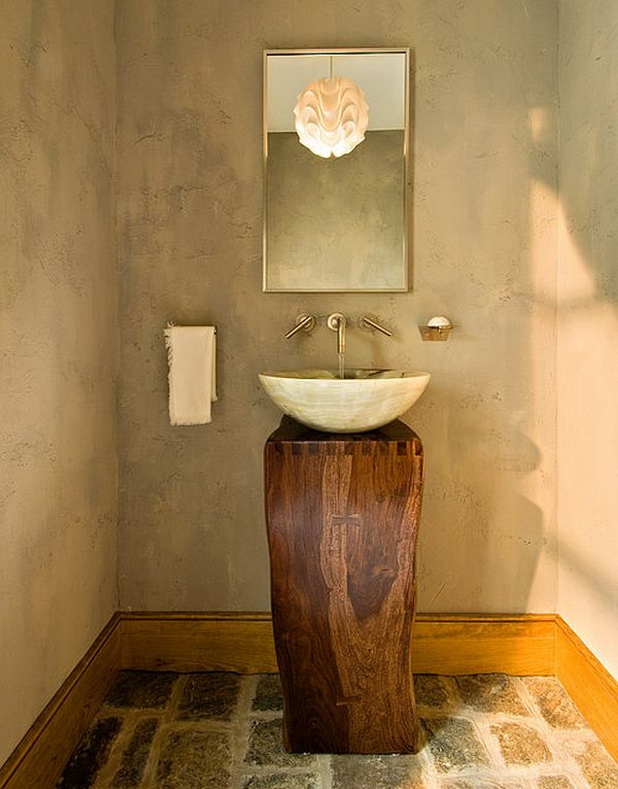 Cool Unique Small Bathroom Vanity Design With Vessel Sink Mirror Pendant Lamp Idea Small Storage Cabinet Narrow Vanity Remodel Ideas Remodeling Cabinets Sinks Vanities Bath Bathroom