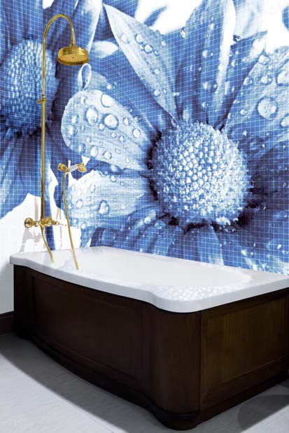 Bathroom Tile Ideas Flooring Porcelain Floor Bath Tiles Mosaics Ceramic Interior Glass Mosaic Tiles Ceramic Colourful Design Images Bathroom Glassdecor Decor Bathrooms Mosaic Bathroom Tiles with Cool Images by Glassdecor