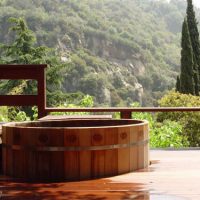 Architecture Thumbnail size Amazing Cedar Hot Tubs Design In Balcony