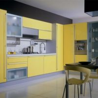 Kitchen Thumbnail size Amazing Kitchen Design With Yellow Kitchen Furniture