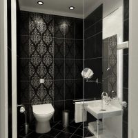 Bathroom Thumbnail size Awesome Classic Modern Style Bathroom Black And White Tile By Ash29eg