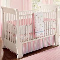 Ideas Pink Bedding Sets For Baby Girl 560x494 Exciting Pink Baby Crib Design Inspiration