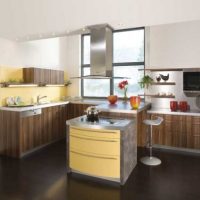 Kitchen Amazing Kitchen Design With Yellow Kitchen Furniture Remarkable Yellow Kitchen Design Ideas