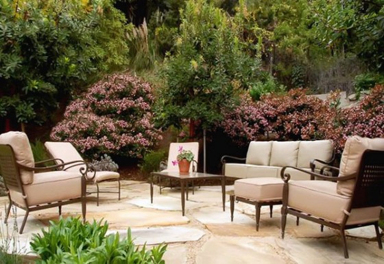 Beautiful Mediterranean Lounge And Garden Styles With Cool Chair Sets Ideas