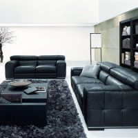 Living Room Thumbnail size Big Black Sofa For Living Room Design