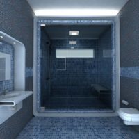 Bathroom Thumbnail size Blue Great Bathroom 3D Design By Creativegenie