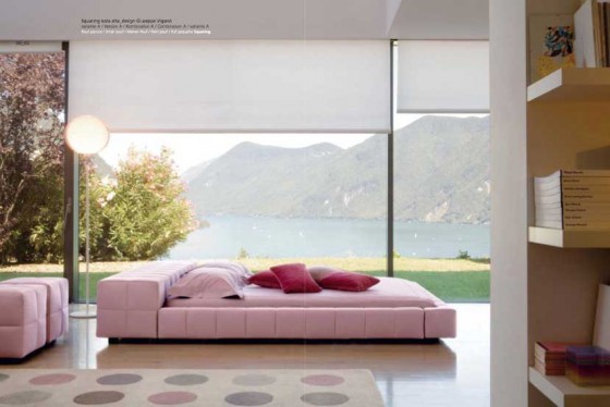 Comfortable Pink Bedroom Design 560x374 Bedroom