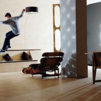 Interior Design Awesome Wall Design For Skateboarding PAS House Design Mesmerizing Interior From Skateboard House Design