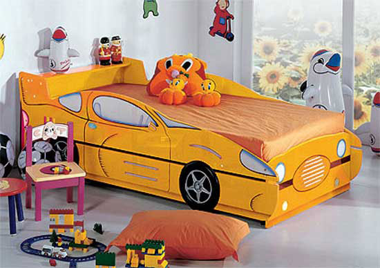 Kids Room Cool Yellow Cars Bed Design Astounding Boys Bedroom Design With Car Beds