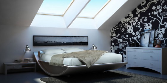 Extraordinary Bedroom Design By Etna Walk With Sunny Lights 560x280 Ideas