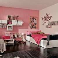 Teen Room Funky Teen Bedroom White Furniture Pink Wall And Bedding Also Other Black Stuff 560x313 Funky-Teen-Bedroom-White-Furniture-Pink-Wall-And-Bedding-Also-Other-Black-Stuff-Minimalist-Racks-View-Unique-Shoe-Storage-560x313