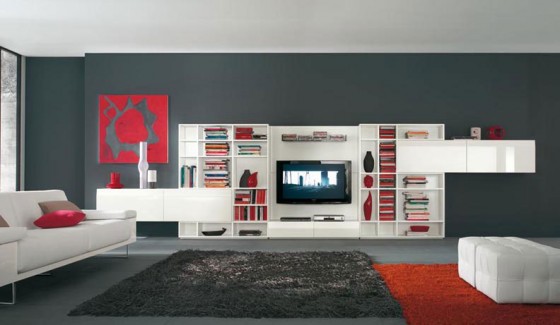 Ideas Gorgeous Wall TV Units Design For Large Living Area 560x325 Surprising Wall Units Design For TV Setups – Hot Trend