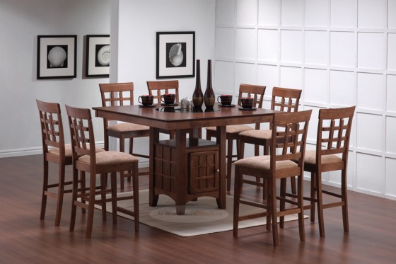 Japanese Style Dining Tables Wooden Materials1 560x373 Dining Room