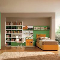 Architecture Big Bedroom With Different Tone Wall And Minimalist Furniture 560x438 Cool Teen Room Decor From Zalf