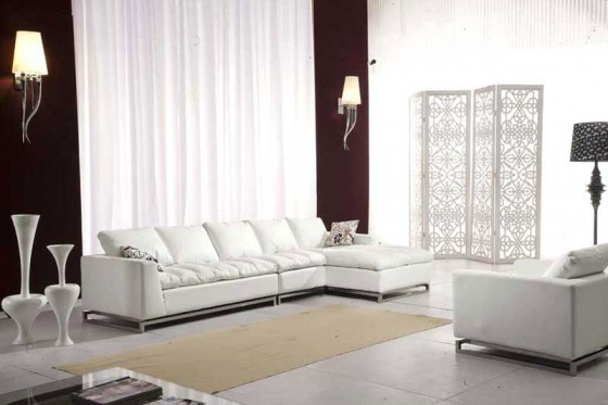 Luxury Sofa White 560x373 Furniture