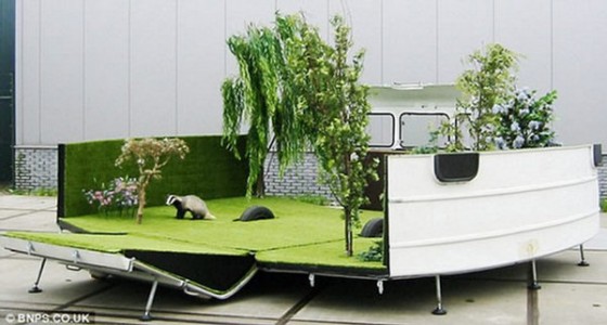 Garden Mobile Garden Caravan 560x300 Breathtaking Mobile Mini Garden Design Inspirations