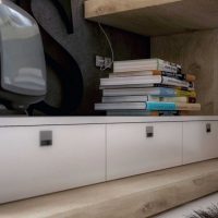 Teen Room Modern White Floor Storage Minimalist-Grey-Design-for-Small-Study-Desk