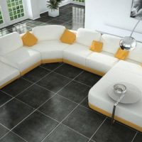 Furniture Modern White Sofa With Orange Pillow Accent 560x325 Modern-Sectional-White-Sofa-Anothe-Color-Brown-Sofa-560x412