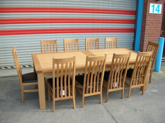 Dining Room Natural Big Square Dining Tables No Furnishing 560x418 Enchanting Expandable Wooden Dining Table Design