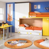 Kids Room Orange Yellow Cute Kids Room With Pac Man Themed Amazing Colorful Comfy Kids Room