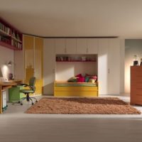 Architecture Teen Room Ideas Colorful Furniture With Big Wardrobe Study Desk Single Cabinets And Rugs 560x418 Teen-Room-Ideas-Elegant-With-Hot-Pink-Gordyn-560x372