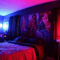 Architecture Teen Room Ideas Dark Bedroom With Cool Light Touched 560x373 Teen-Room-Ideas-Colorful-Furniture-With-Big-Wardrobe-Study-Desk-Single-Cabinets-And-Rugs-560x418