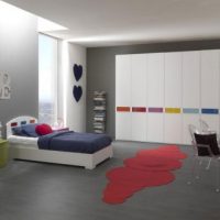 Architecture Teen Room Ideas Grey Themed With Colorful Furniture 560x330 Teen-Room-Ideas-Orange-Green-And-Beige-Color-Combination-560x311