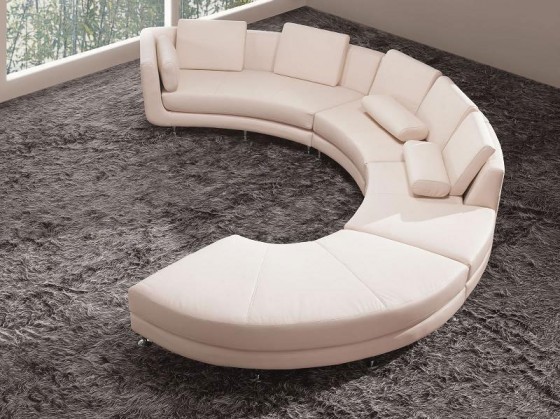 Furniture Ultra Modern White Sofa Design 560x419 Inspiring Modern Sectional Sofa Design