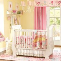 Ideas Pink Bedding Sets For Baby Girl 560x494 Exciting Pink Baby Crib Design Inspiration