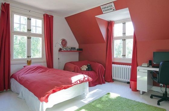 Interior Design Awesome Red Kids Bedroom Of Century House Ideas Captivating Beautiful Century House Interior Design Ideas