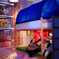 Teen Room Thumbnail size Beautiful IKEA Kids Room With Cool Bedding Design