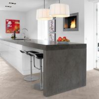 Kitchen Thumbnail size Beautiful White Kitchen Design Mix Black Stone