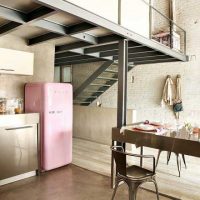 Interior Design Thumbnail size Charming Pink Refrigerator For Kitchen Accent