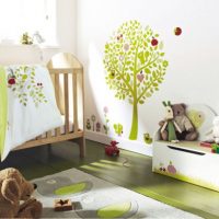 Ideas Bright Baby Nursery Room Design With Colorful Accents And Toys Outstanding and Cheerful Baby Nursery Room Design