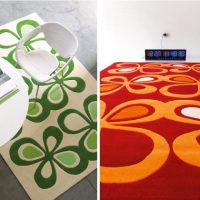 Bedroom Thumbnail size Contemporary Colorful Rugs With Nice Motive Design From Dhesja